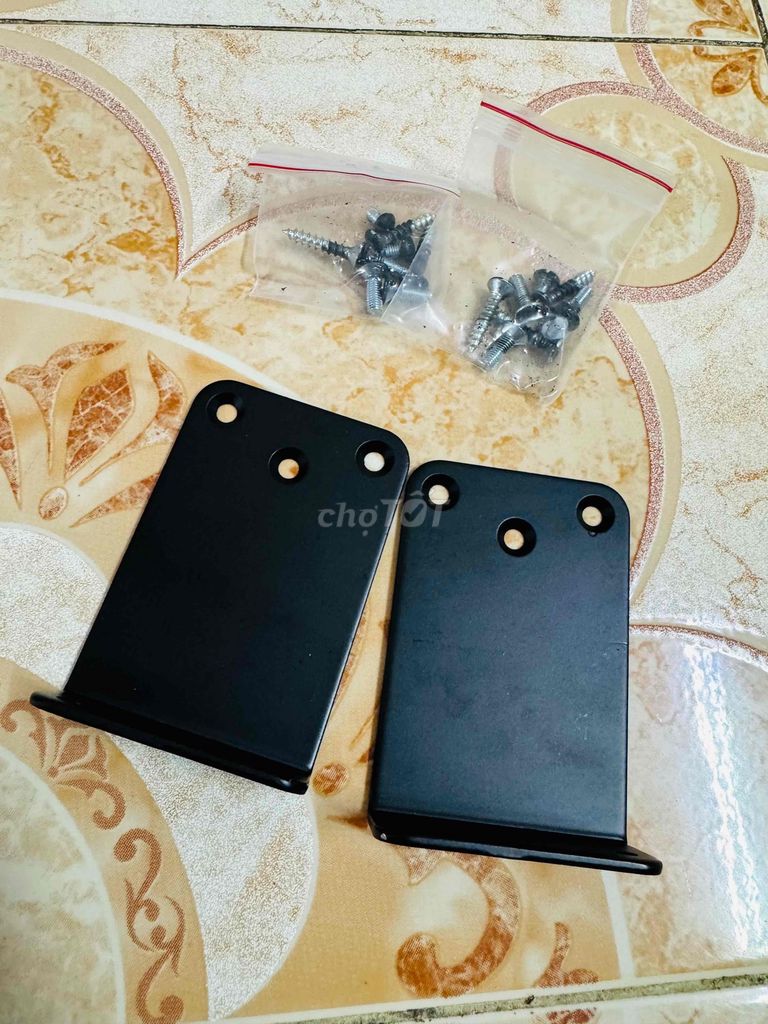 Pát sắt chữ L Kim loại Đen mờ. Mua bán Đồ dùng văn phòng tại Quận 10 Tp Hồ Chí Minh được đăng bởi Tạp hoá nội thất mini hình 1