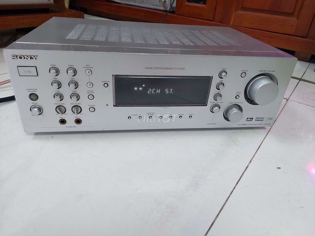 Bán amply sony STR DK5 điện 220v 5.1 cs 165w