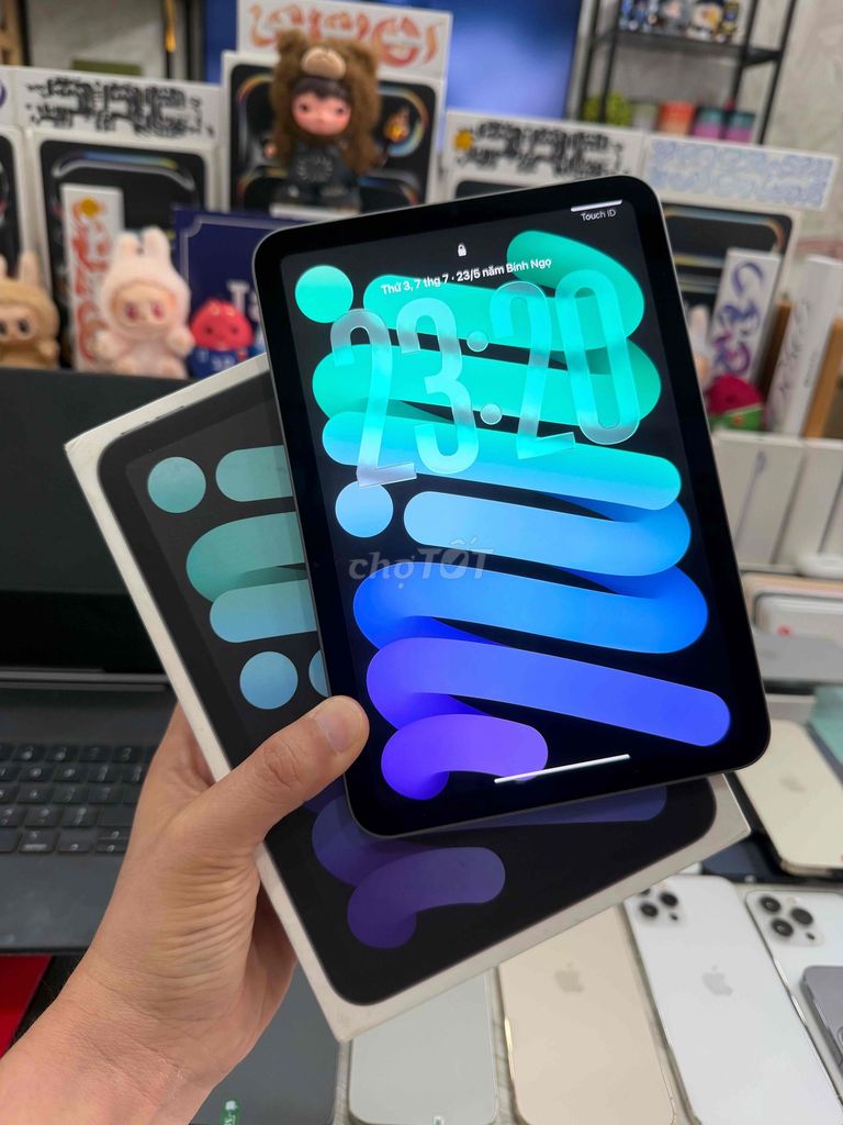 iPad Mini 6 256GB Xám Nhỏ Gọn Zin All Pin 83%. Mua bán Máy tính bảng tại Thành phố Thủ Đức Tp Hồ Chí Minh được đăng bởi Táo Uy Tín Chuyên Cung Cấp Sỉ Và Lẻ Tuyển Công Tác Viên hình 1