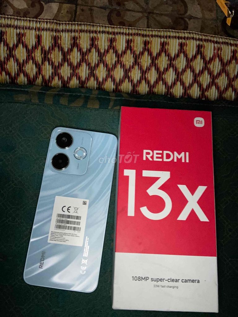 Xiaomi Redmi 13x 8GB/128GB Xanh nhạt. Mua bán Điện thoại tại Quận Hoàng Mai Hà Nội được đăng bởi Hoa hình 1