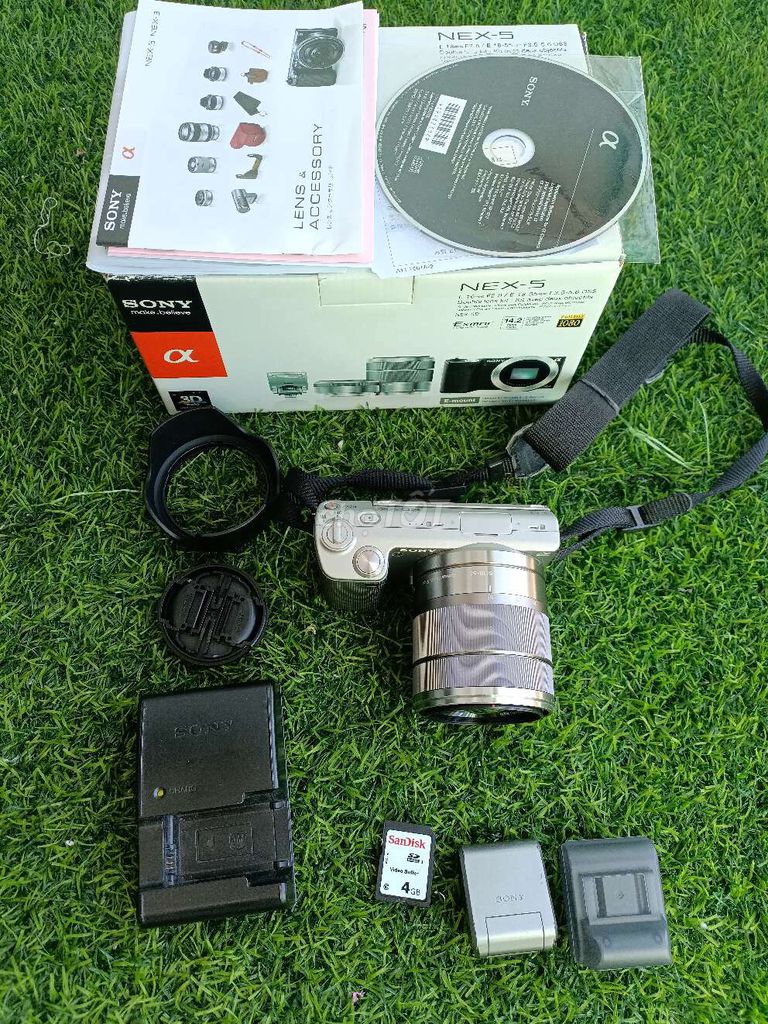 Máy ảnh Sony NEX-5 Bạc Đã sử dụng. Mua bán Máy ảnh, Máy quay tại Thành phố Đà Lạt Lâm Đồng được đăng bởi hai hình 1