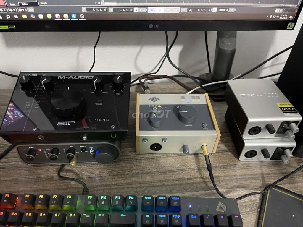 Soundcard M-Audio Air 192x4 Đen. Mua bán Nhạc cụ tại Quận Nam Từ Liêm Hà Nội được đăng bởi Đậu Thắng hình 1