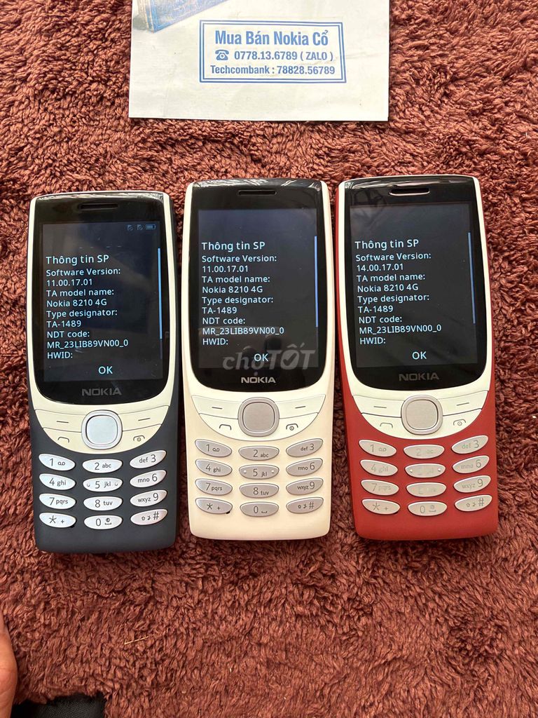 8210 4G 2 sim chính hãng FPT  xịn,zin đẹp 99%. Mua bán Điện thoại tại Quận 10 Tp Hồ Chí Minh được đăng bởi Mua Bán Nokia Cổ hình 1