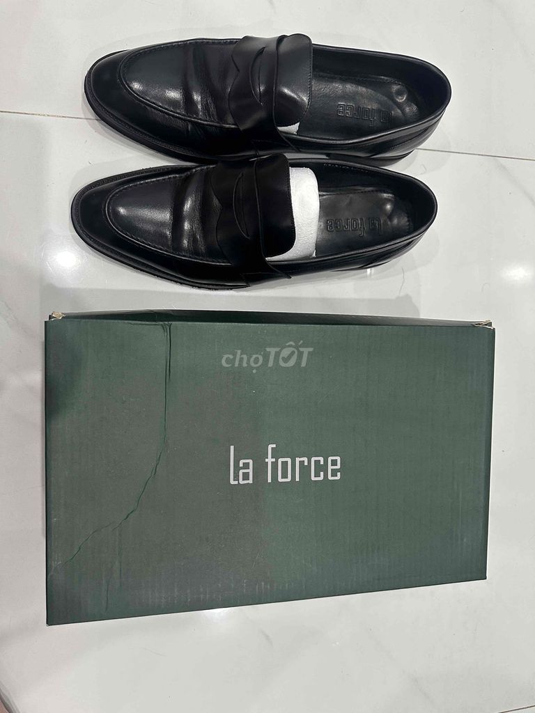 Giày Loafer La Force Nam Da Đen 42. Mua bán Giày dép tại Quận Sơn Trà Đà Nẵng được đăng bởi Scoot hình 1