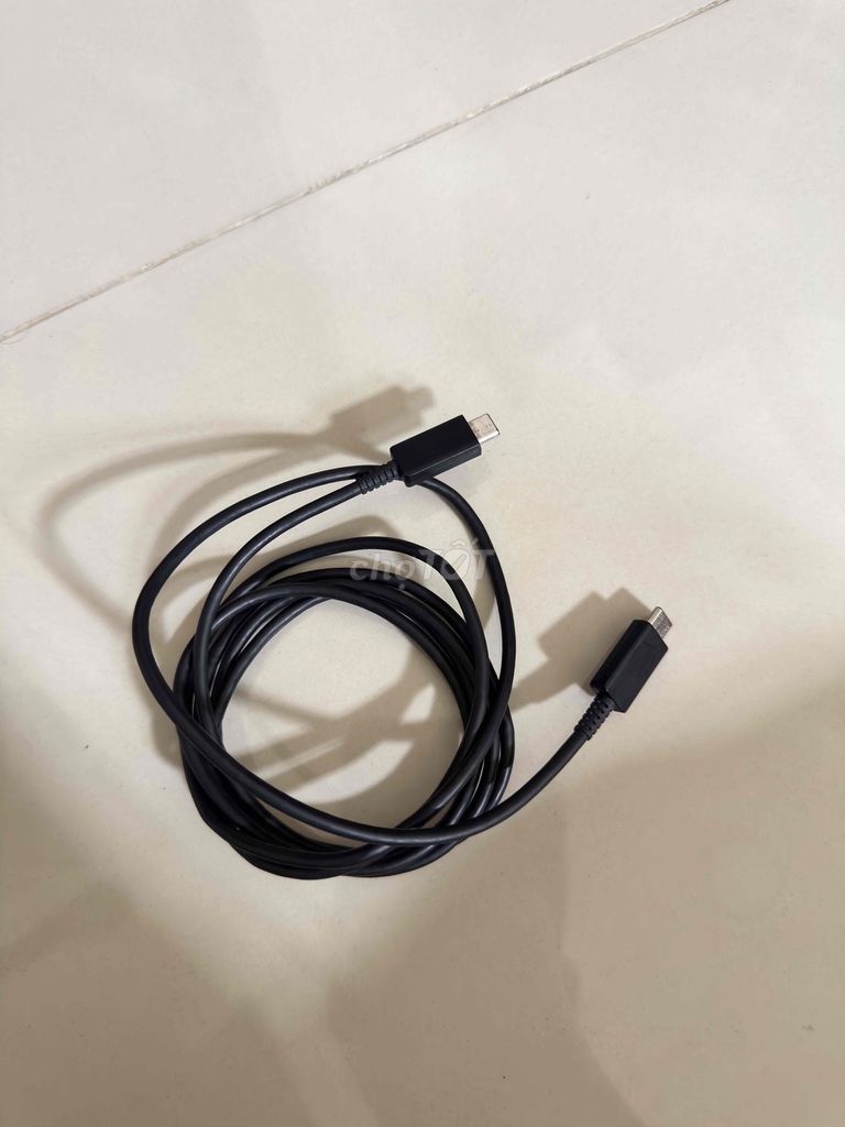 Cáp sạc Samsung chính hãng C to C 2m sạc nhanh. Mua bán Phụ kiện (Màn hình, Chuột...) tại Quận Gò Vấp Tp Hồ Chí Minh được đăng bởi Bao Nguyen hình 1