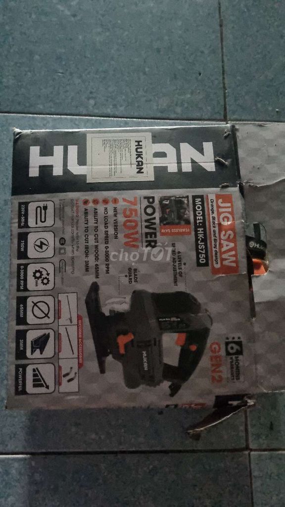 Máy cưa lọng Hukan HK-JS750 Đen cam. Mua bán Đồ chuyên dụng, Giống nuôi trồng tại Thành phố Vũng Tàu Bà Rịa - Vũng Tàu được đăng bởi khánh hình 1