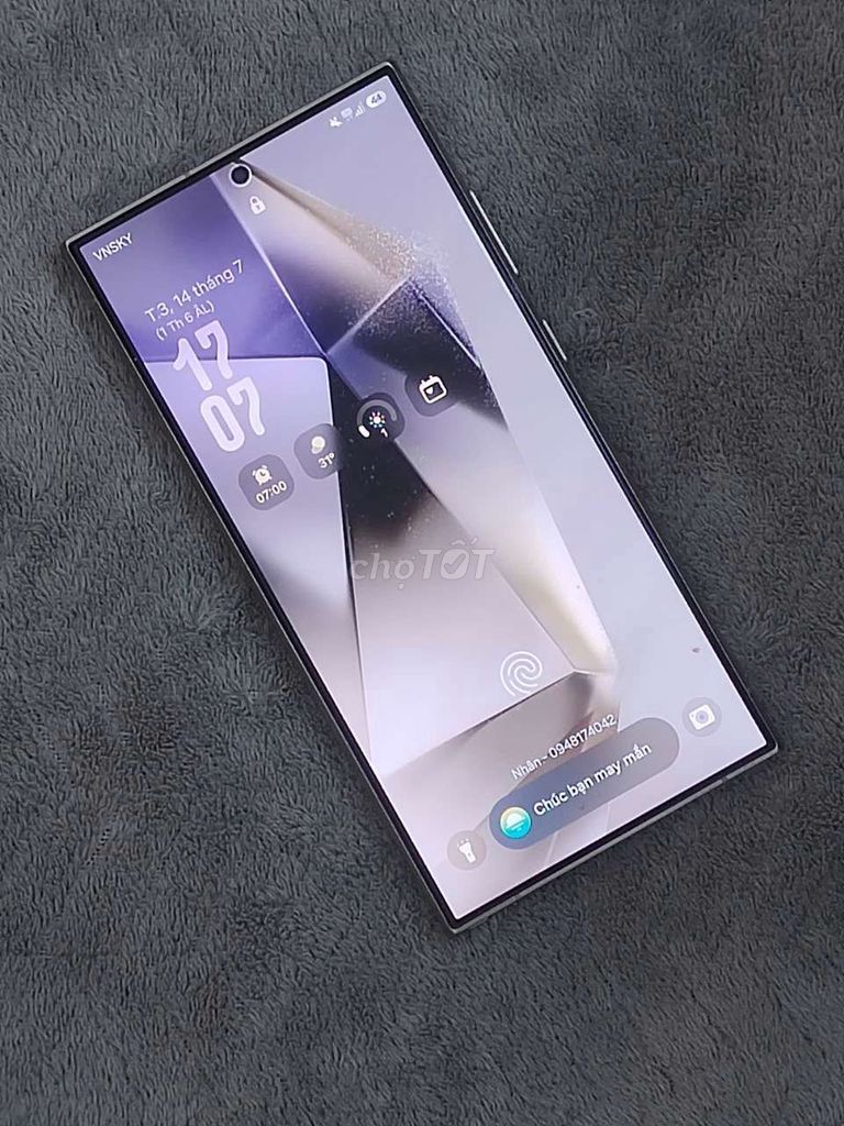 Samsung S24 Ultra 256GB Xám Titan 12GB Like New. Mua bán Điện thoại tại Quận 7 Tp Hồ Chí Minh được đăng bởi Nhân Nguyễn hình 1