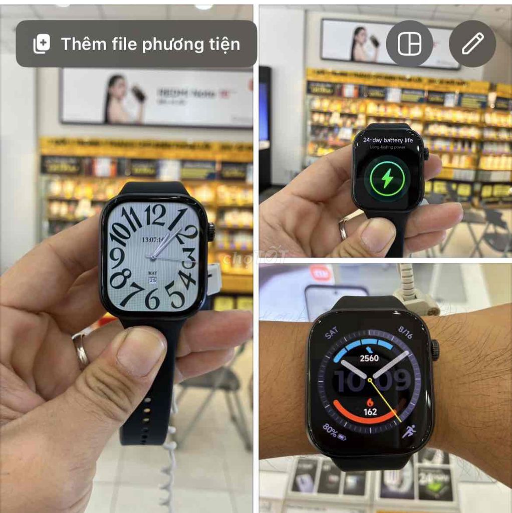 Redmi Watch 6 Đen. Mua bán Thiết bị đeo thông minh tại Huyện Củ Chi Tp Hồ Chí Minh được đăng bởi Nhut Vo hình 1