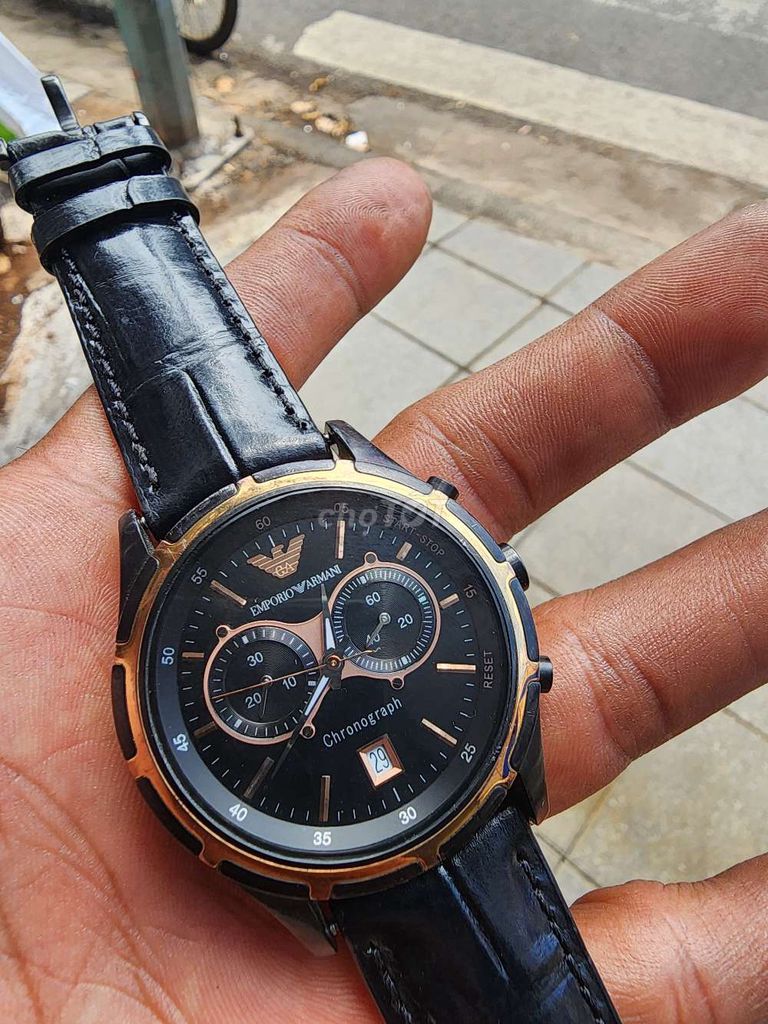 Đồng hồ đeo tay Emporio Armani Nam 43mm. Mua bán Đồng hồ tại Huyện Đất Đỏ Bà Rịa - Vũng Tàu được đăng bởi Nguyễn duy học hình 1