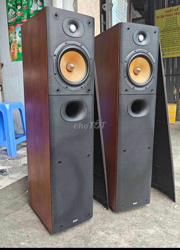 Loa cột B&W 2 đường tiếng Nâu. Mua bán Tivi, Âm thanh tại Quận Gò Vấp Tp Hồ Chí Minh được đăng bởi Bi Bookshelf  hình 1