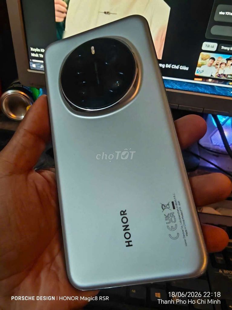 Honor Magic 7 Pro 12GB/512GB Bạc 99%. Mua bán Điện thoại tại Quận 10 Tp Hồ Chí Minh được đăng bởi Điện thoại zin chuẩn  hình 1