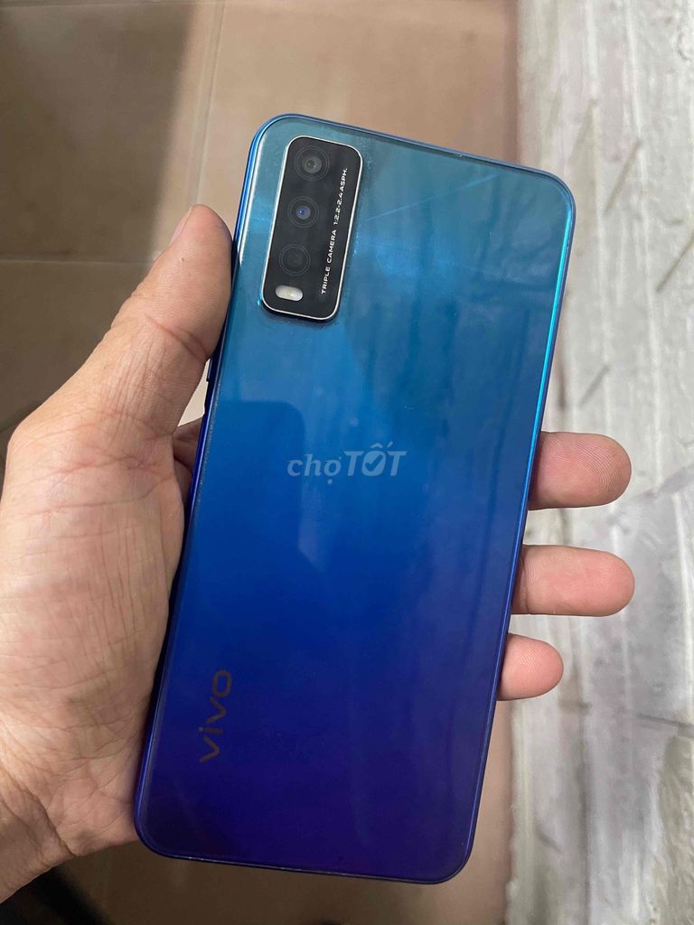 Vivo Y20 4GB/64GB Xanh dương. Mua bán Điện thoại tại Quận Liên Chiểu Đà Nẵng được đăng bởi Quán Net gaming hoà khanh  hình 1
