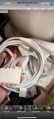 Dây truyền tínhiệu AV sạctruyền dữliệu iphone ipod. Mua bán Phụ kiện (Màn hình, Chuột...) tại Quận Tân Phú Tp Hồ Chí Minh được đăng bởi Min Min
