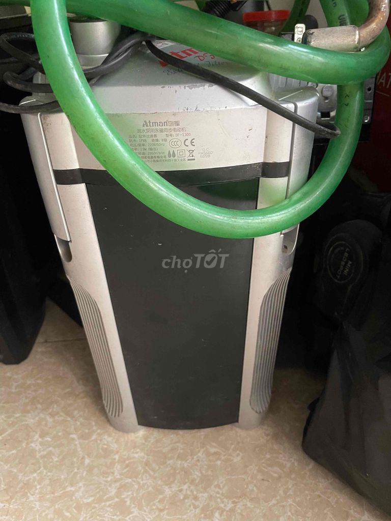 Lọc bể cá Atman DF-1300 Bạc, Đen. Mua bán Phụ kiện, Thức ăn, Dịch vụ tại Huyện Thanh Trì Hà Nội được đăng bởi Thắng hình 1
