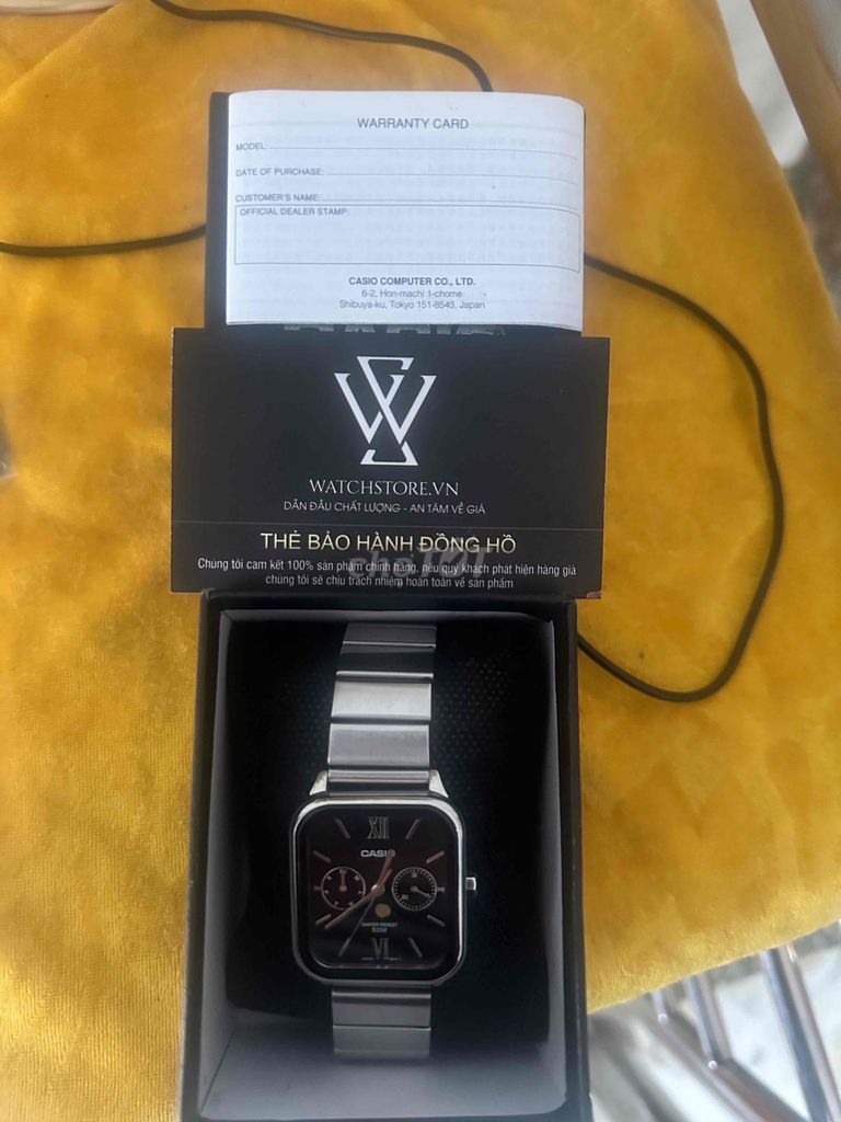 Casio MTP-M305 Thép không gỉ Bạc. Mua bán Đồng hồ tại Quận 7 Tp Hồ Chí Minh được đăng bởi Nguyễn Tú hình 1