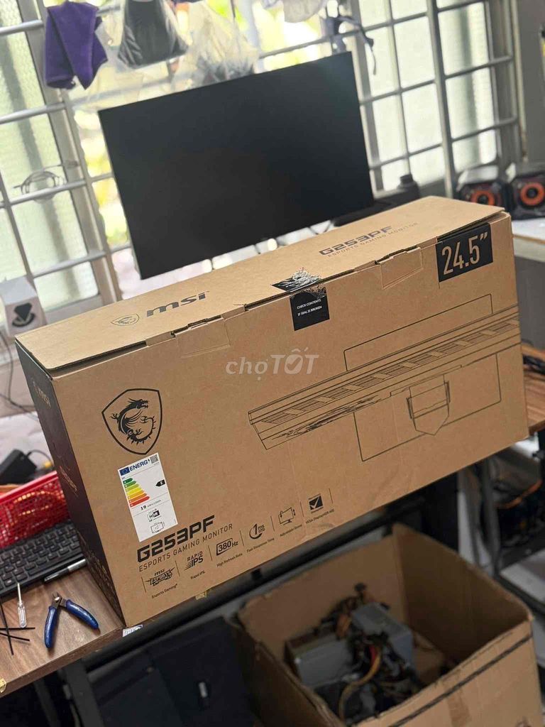 Màn hình gaming MSI G253PF 24.5 inch / 380Hz. Mua bán Phụ kiện (Màn hình, Chuột...) tại Thành phố Bến Tre Bến Tre được đăng bởi Tính Trần hình 1