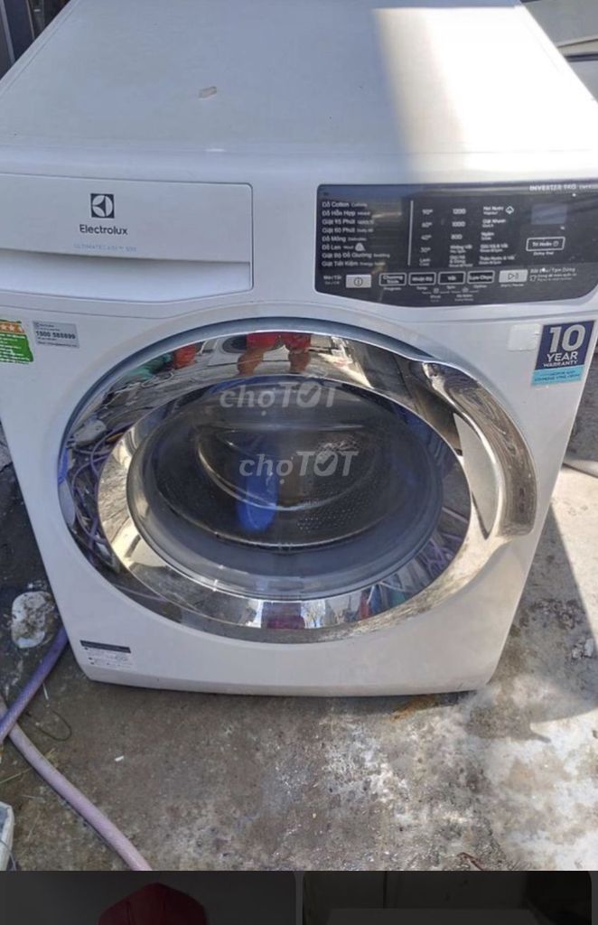 Máy giặt Electrolux 9kg Inverter đã sử dụng Trắng. Mua bán Máy giặt tại Quận Cầu Giấy Hà Nội được đăng bởi Loi Nguyen hình 1