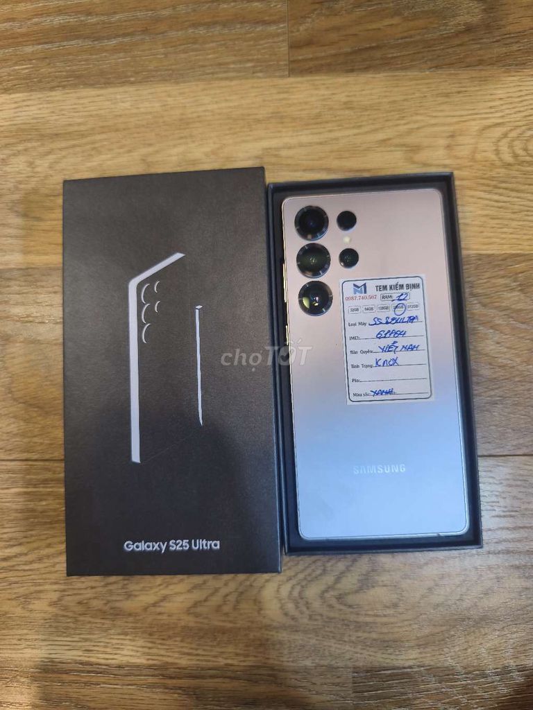 Samsung Galaxy S25 Ultra 256GB bạc BH 11 tháng. Mua bán Điện thoại tại Thành phố Thủ Đức Tp Hồ Chí Minh được đăng bởi Huyền  hình 1