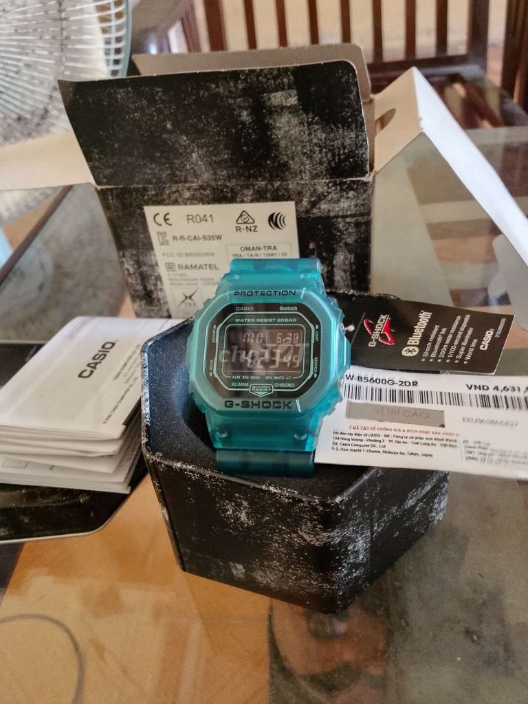 Đồng hồ G-SHOCK mới chưa kích hoạt bảo hành