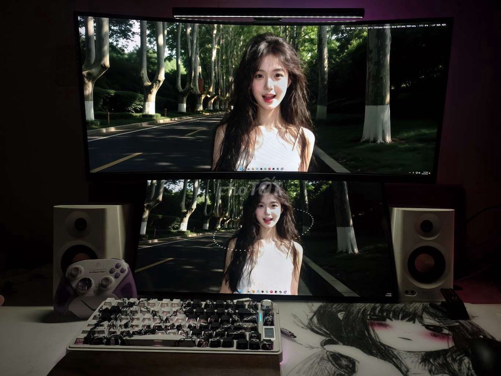 Màn hình Yunsi 27 inch 2K. Mua bán Phụ kiện (Màn hình, Chuột...) tại Thành phố Dĩ An Bình Dương được đăng bởi Minh Hưng hình 1