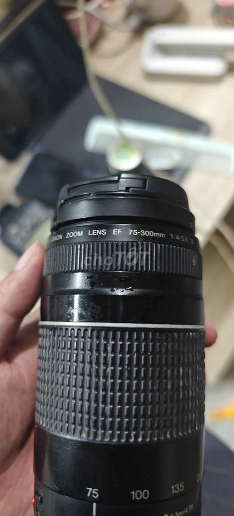 Ống kính Canon EF 75-300mm Đen. Mua bán Máy ảnh, Máy quay tại Quận Tân Phú Tp Hồ Chí Minh được đăng bởi Trần Cường hình 1