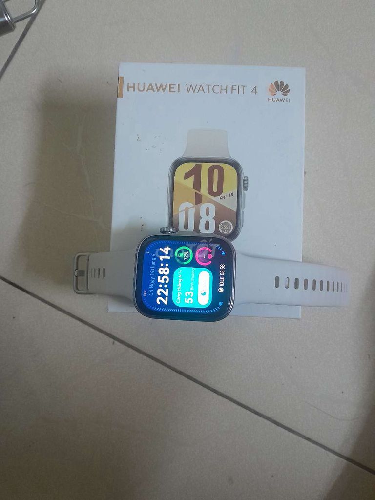 Huawei Watch Fit 4 Trắng. Mua bán Thiết bị đeo thông minh tại Quận Hà Đông Hà Nội được đăng bởi Quân hình 1