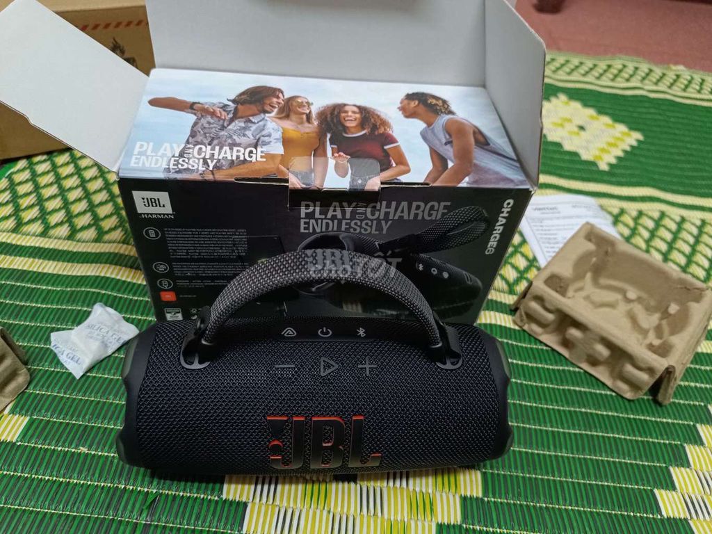 Loa Bluetooth JBL Charge 6 chính hãng full box. Mua bán Tivi, Âm thanh tại Thị xã Duy Tiên Hà Nam được đăng bởi Hùng Nguyễn hình 1