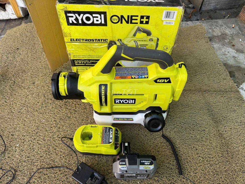 Máy phun thuốc Ryobi ONE+ Electrostatic. Mua bán Đồ chuyên dụng, Giống nuôi trồng tại Thành phố Thủ Đức Tp Hồ Chí Minh được đăng bởi Phụng Điện Máy Thuận Thương hình 1