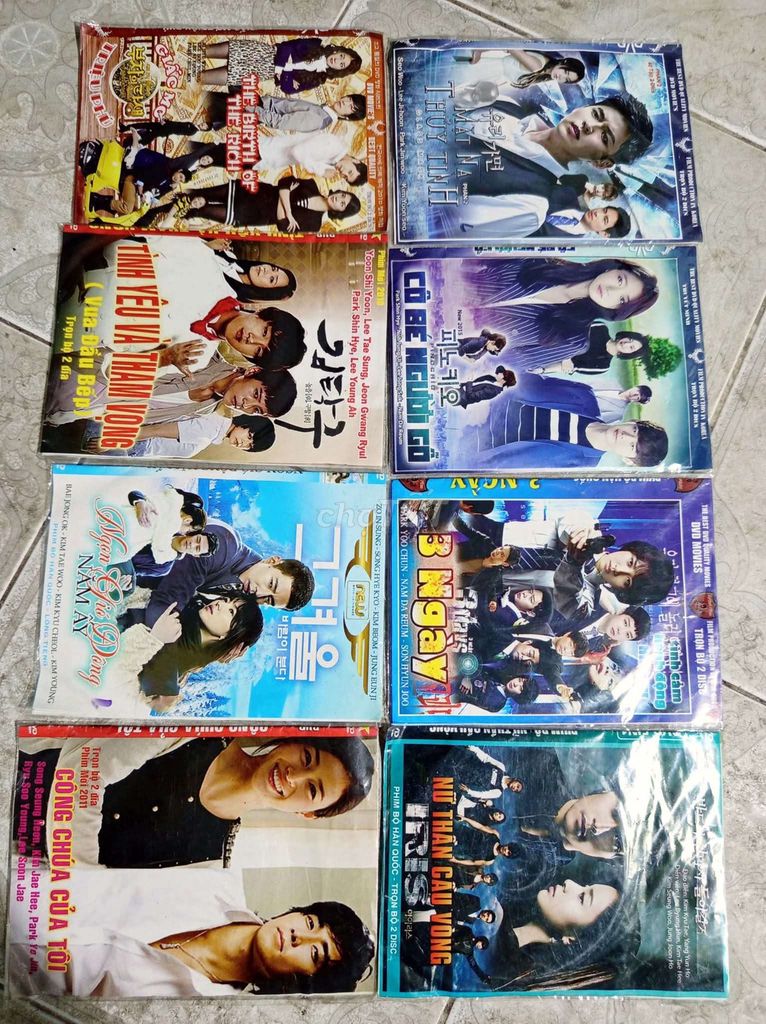 Đĩa phim CD DVD HQ TQ ĐL Thailand còn nhiều