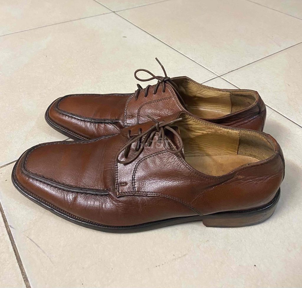 Giày Da hiệu Verro Gucio (Ý), size 42 ( hàng Auth)