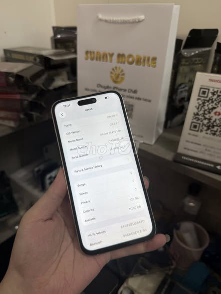 Apple iPhone 14 Pro Max 128GB Trắng. Mua bán Điện thoại tại Quận 1 Tp Hồ Chí Minh được đăng bởi Hội Đồ Điện Tử hình 1