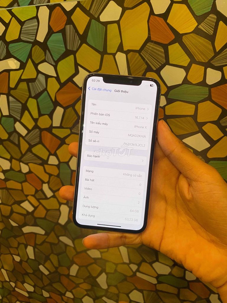 iphone X quốc tế 64gb đẹp keng. Mua bán Điện thoại tại Quận Bình Thuỷ Cần Thơ được đăng bởi KengBu hình 1