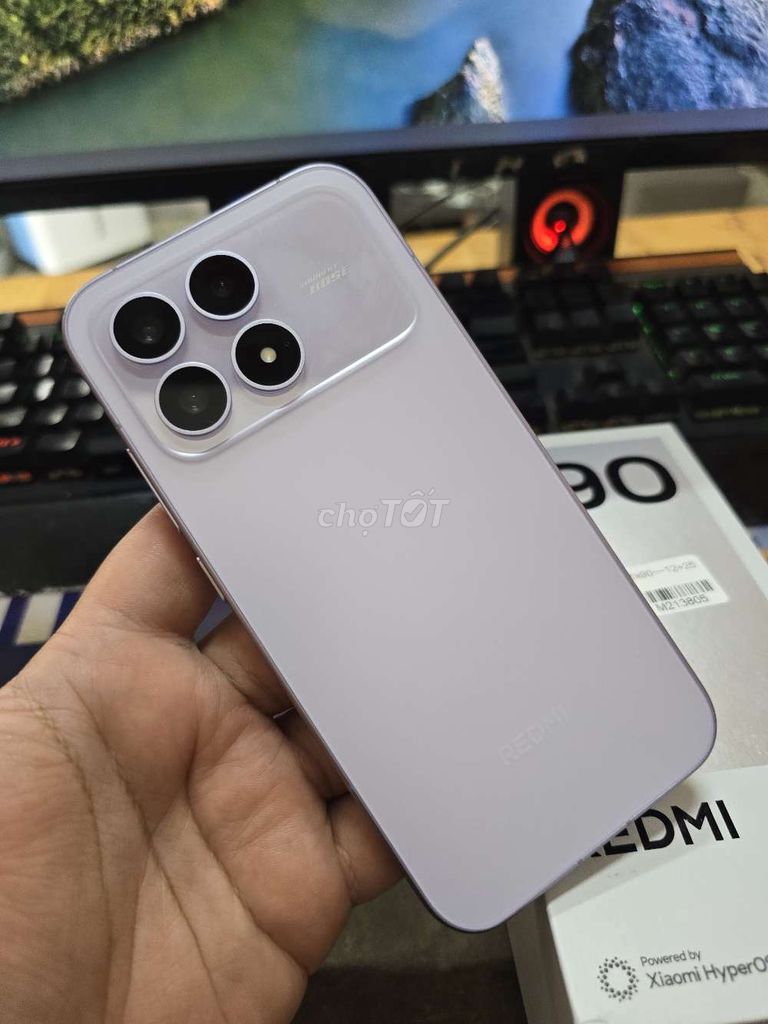 Xiaomi K90 256GB Tím. Mua bán Điện thoại tại Thành phố Buôn Ma Thuột Đắk Lắk được đăng bởi Phúc Khang Mobile hình 1