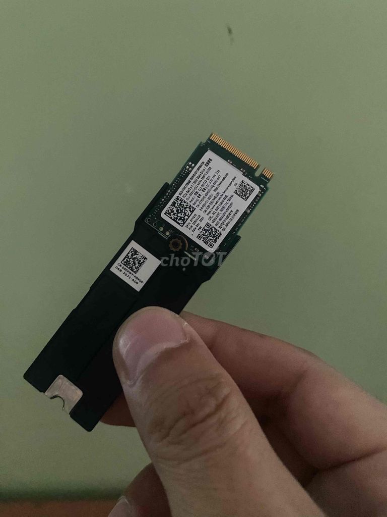 Ổ cứng SSD SSTC NVMe 512GB zin bóc máy dell Win 10. Mua bán Linh kiện (RAM, Card...) tại Quận 1 Tp Hồ Chí Minh được đăng bởi Nguyễn hình 1