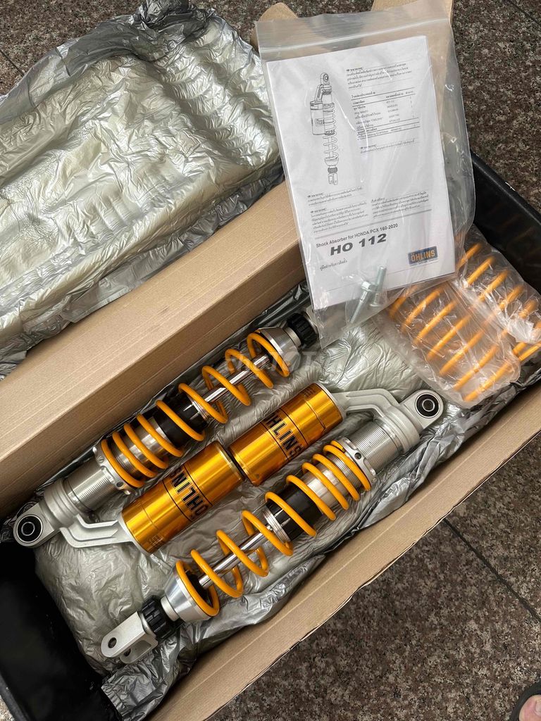 Phuộc OHLINS HO 112 - PCX 160 và SHVN Full Box