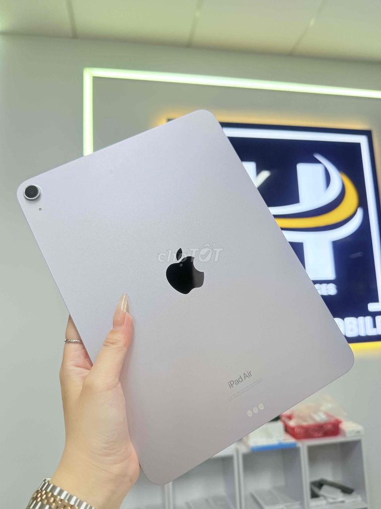 IPAD AIR 6-BẢN 128G-Màn 11 Inch-Màu Violet-Zin-QT. Mua bán Máy tính bảng tại Thành phố Biên Hòa Đồng Nai được đăng bởi Mobile Di Động Biên Hoà hình 1