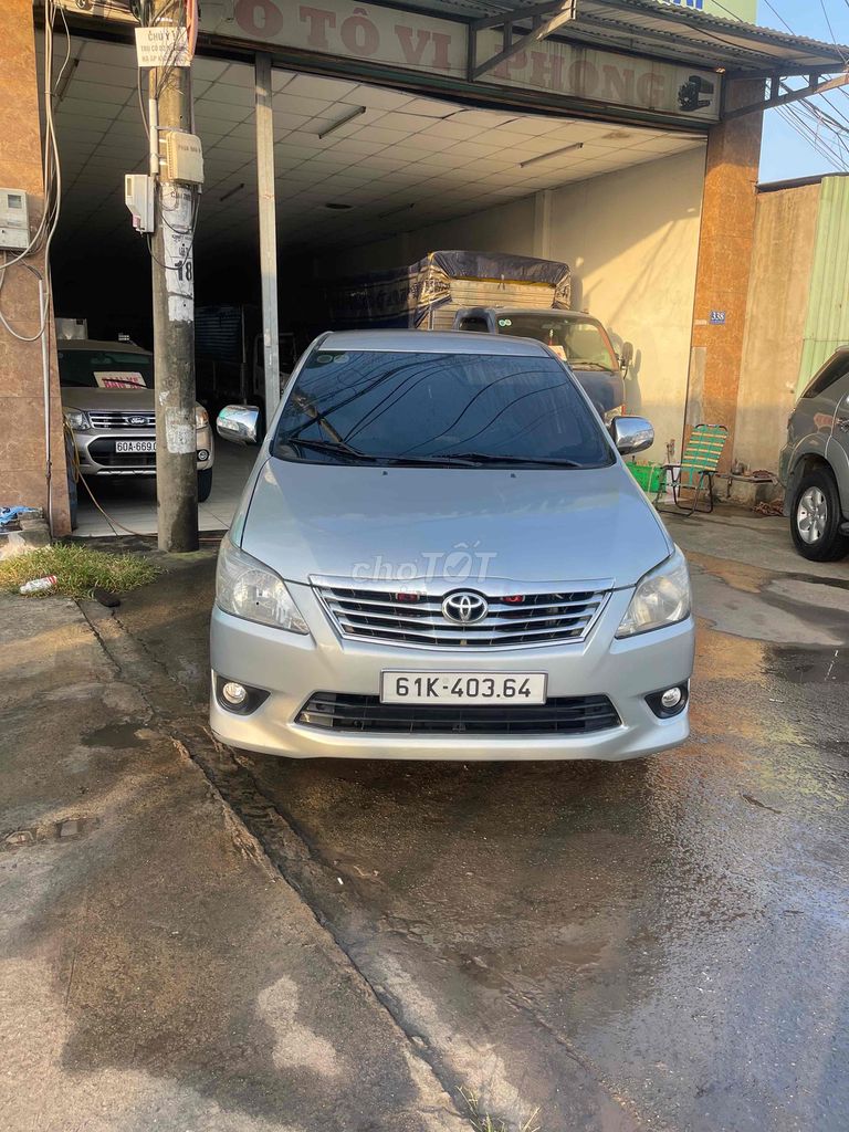 Toyota Innova 2013E Bạc. Mua bán Ô tô tại Thành phố Biên Hòa Đồng Nai được đăng bởi Nhan Hùng Thanh Phong hình 4