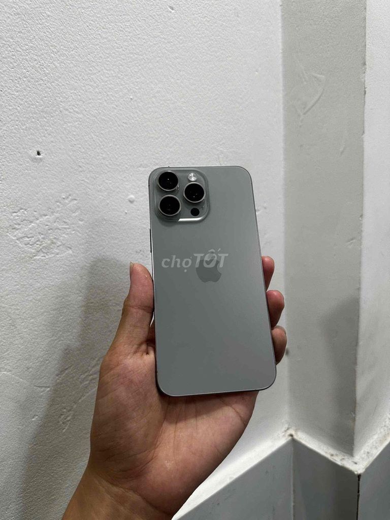 iPhone 15 Pro Max 256GB Xám LL/A. Mua bán Điện thoại tại Quận Bình Thạnh Tp Hồ Chí Minh được đăng bởi Nguyễn Minh Quân hình 1