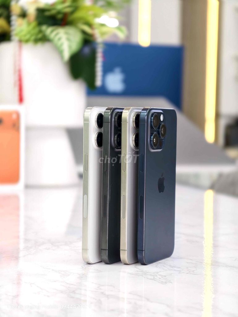iPhone 15 Pro Max Nhiều màu chuẩn 99%. Mua bán Điện thoại tại Thành phố Cà Mau Cà Mau được đăng bởi Thanh phong  hình 1
