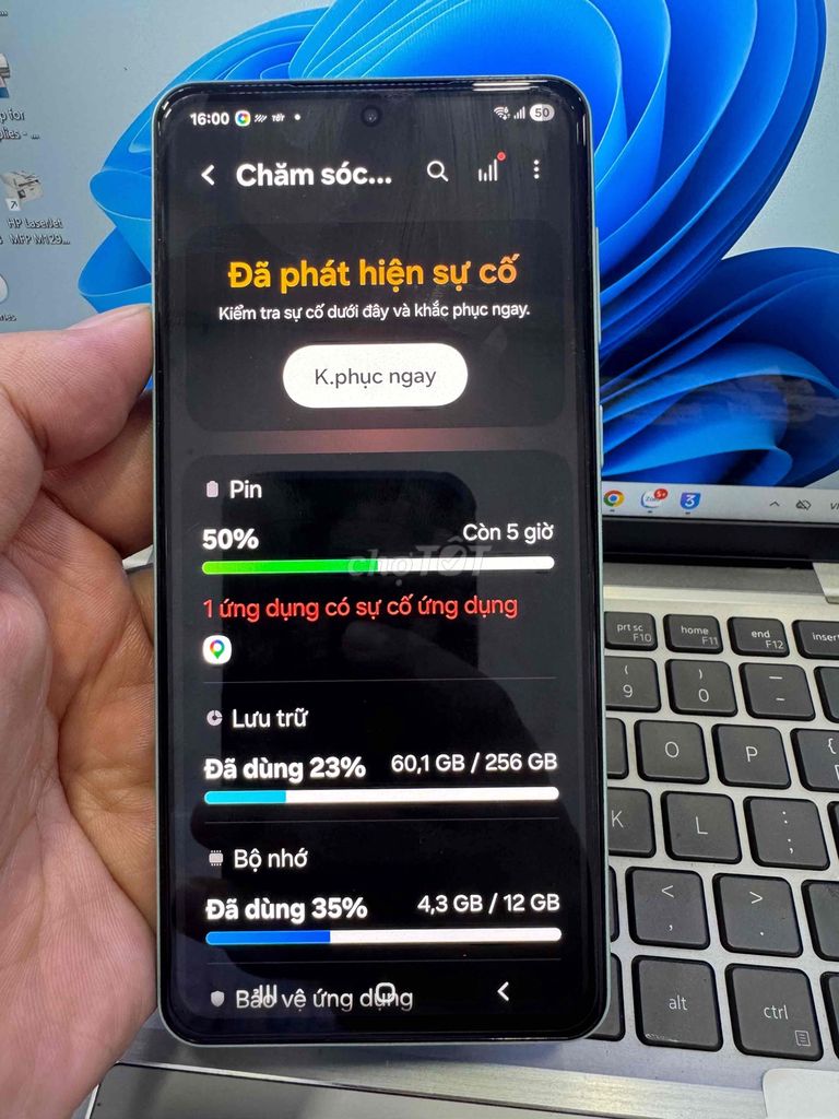 Samsung Galaxy M55 5G 12GB/256GB Xanh nhạt. Mua bán Điện thoại tại Quận 6 Tp Hồ Chí Minh được đăng bởi QUỐC THIÊN BÁN GÓP 0 ĐỒNG  hình 1