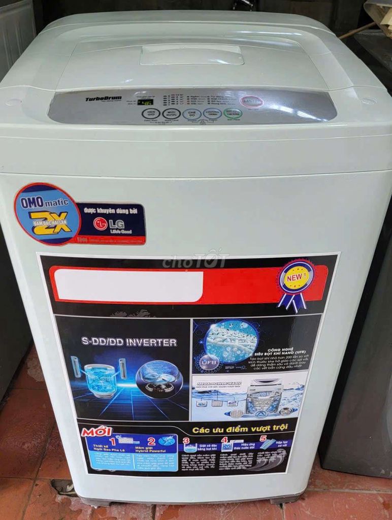 Máy giặt LG 7kg Inverter Trắng. Mua bán Máy giặt tại Quận 7 Tp Hồ Chí Minh được đăng bởi Điện Lạnh Giá Tốt hình 1