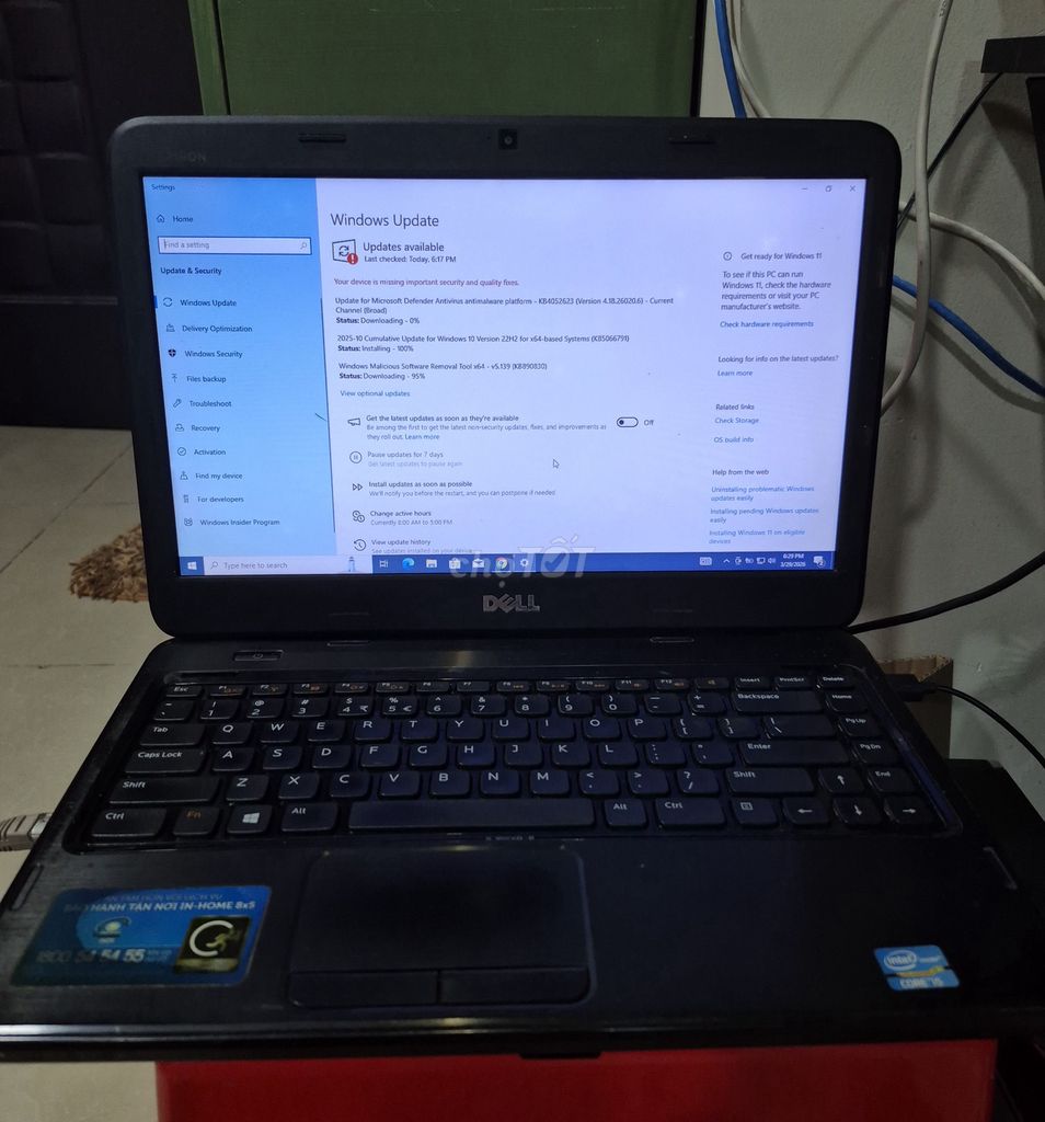Laptop i5, ram 8gb, ssd 120gb, vga 1gb treo game .. Mua bán Laptop tại Quận Bình Tân Tp Hồ Chí Minh được đăng bởi Nguyễn Hoàng Sơn hình 1