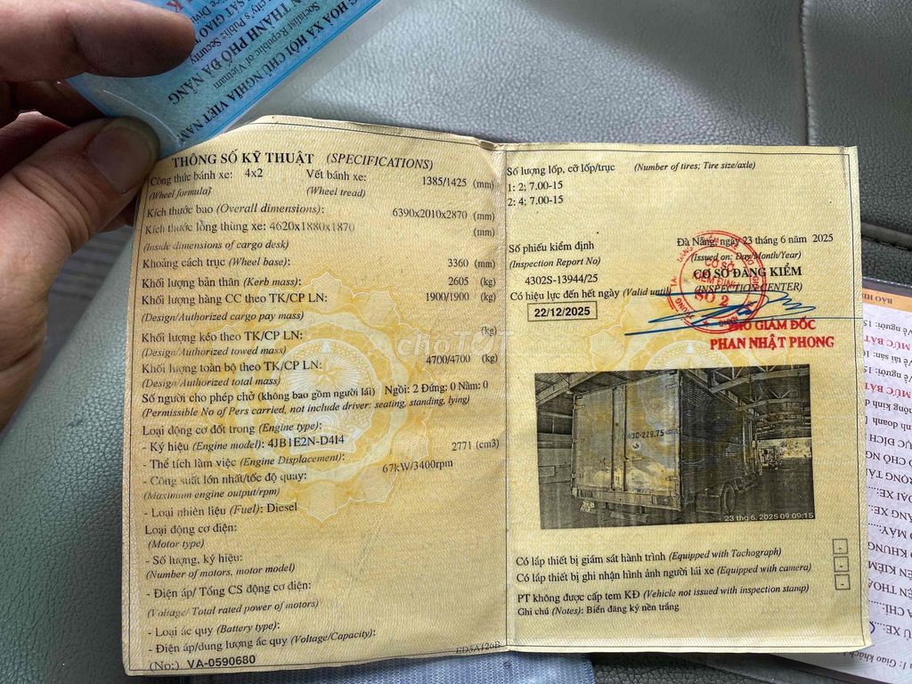 isuzu thùng kín 2011. Mua bán Xe tải, xe ben tại Quận Hải Châu Đà Nẵng được đăng bởi phamcongminh hình 15