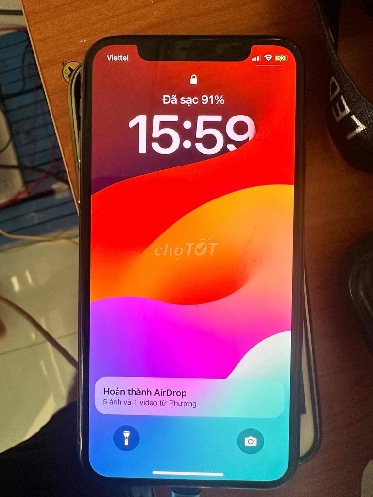 Apple iPhone XS 64GB Vàng Đã thay pin. Mua bán Điện thoại tại Huyện Châu Đức Bà Rịa - Vũng Tàu được đăng bởi Hoàng Phương Linh hình 1