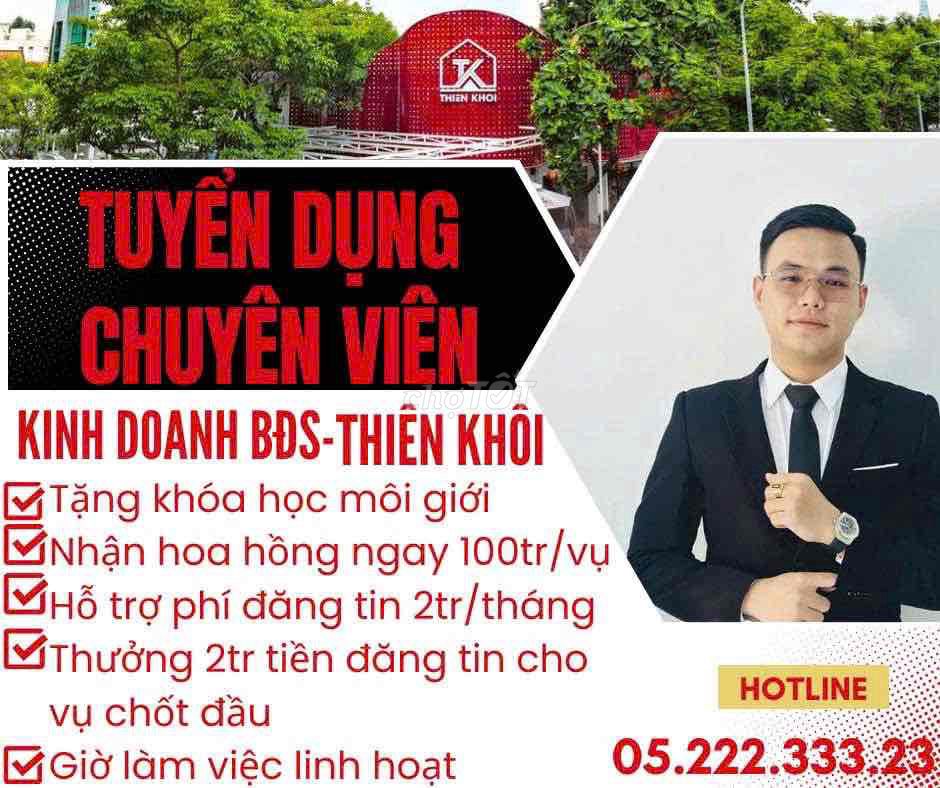 🌹HOA HỒNG 100TR/VỤ - TUYỂN CTV BÁN NHÀ PHỐ HCM 🏡. Việc làm tại Quận 3 Tp Hồ Chí Minh được đăng bởi Tuyển Dụng BĐS Thiên Khôi hình 2
