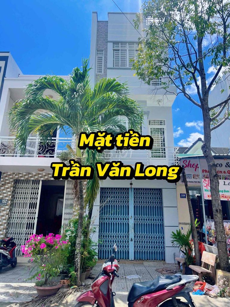 MẶT TIỀN TRẦN VĂN LONG 1 TRỆT 2 LẦU 4 PHÒNG NGỦ