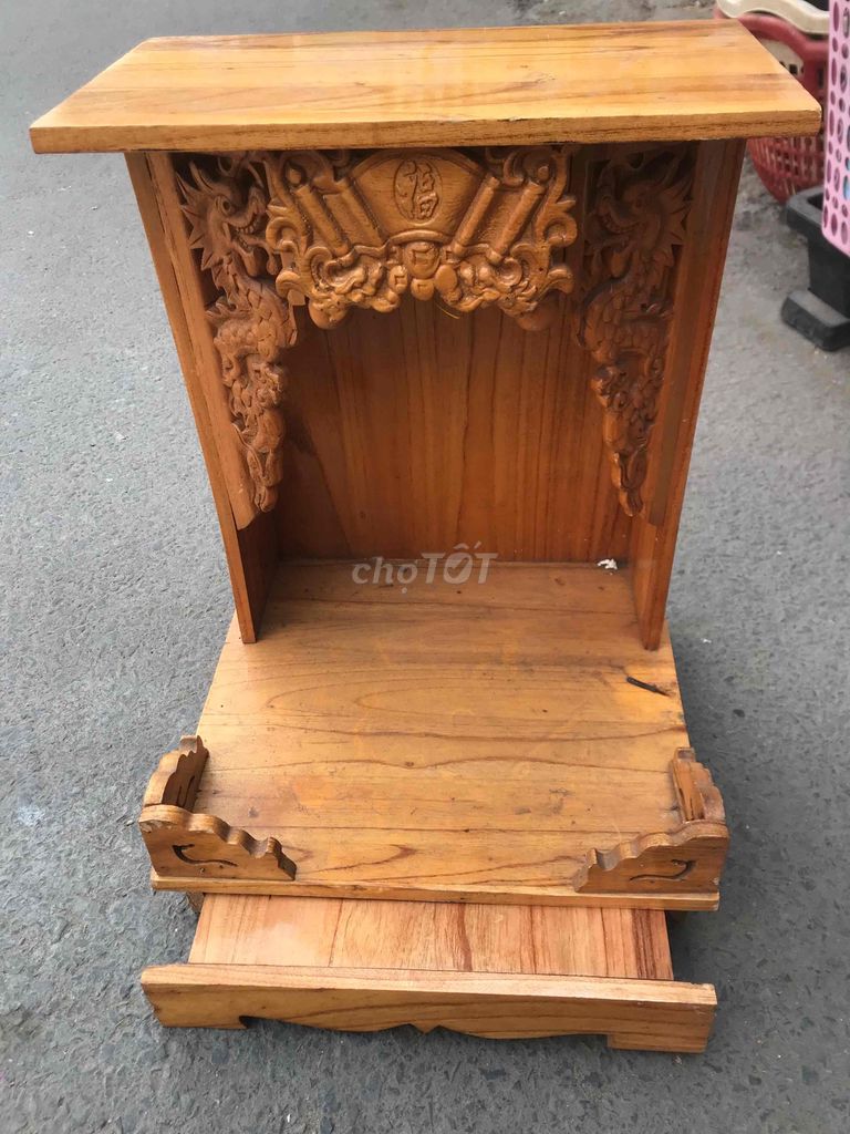 Bàn thờ Gỗ 35x32x47 cm. Mua bán Nội thất, đồ gia dụng khác tại Huyện Hóc Môn Tp Hồ Chí Minh được đăng bởi Nguyen thi Nhan hình 1