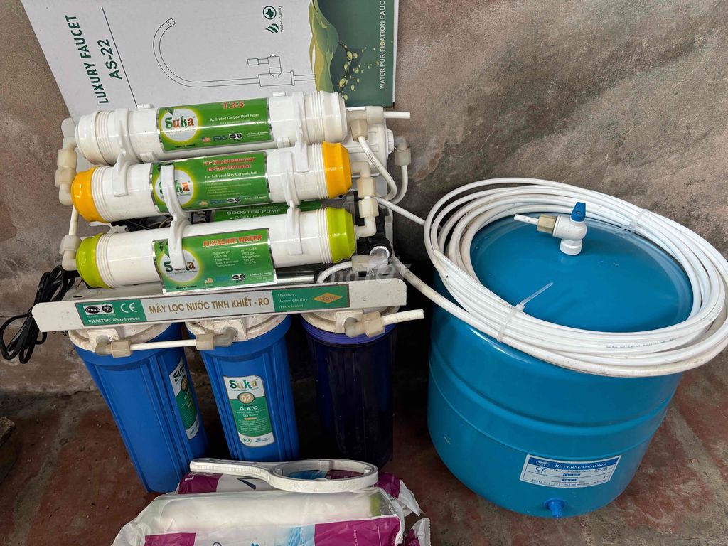 Máy lọc nước Suka AS-22 Xanh trắng. Mua bán Bếp, lò, đồ điện nhà bếp tại Huyện Đan Phượng Hà Nội được đăng bởi khánh hình 1