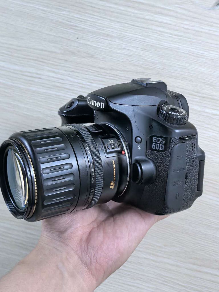 Canon 60D DSLR Đen 35-135mm ám màn nhiều. Mua bán Máy ảnh, Máy quay tại Quận Tân Phú Tp Hồ Chí Minh được đăng bởi Chợ Công Nghệ 2nd hình 1