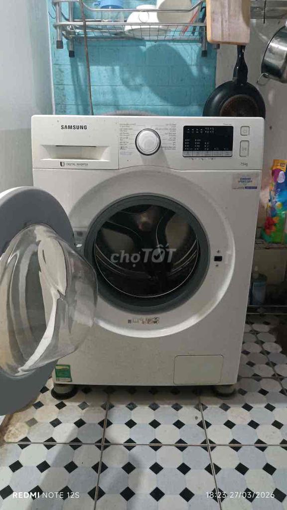 Máy giặt Samsung 7.5kg và Tủ lạnh 2 cánh inverter. Mua bán Máy giặt tại Quận Hai Bà Trưng Hà Nội được đăng bởi Quang Trọng hình 1